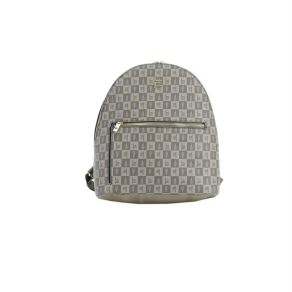 London Fog Raven Tower Signature Print Backpack 12\